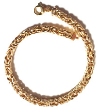 585 Gold ARMBAND Gelbgold 14 Karat 4 mm Königsketten Goldarmband inkl. ETUI!!!