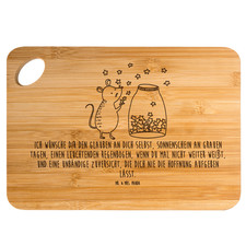 Schneidebrett Maus Sterne -