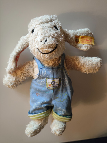 Steiff schaf lamm latzhose - lamm,