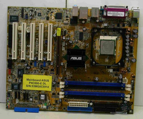 Mainboard asus p4c800 deluxe - asus, p4c800-e-deluxe