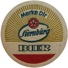ALTER DDR BIERDECKEL Brauerei Sternburg Lützschena Bierfilze Sammlerstück