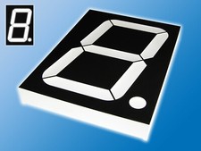 7-Segment Anzeige | Weiße