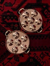 2 Schneckenpfannen Kupfer DM