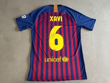 Xavi Signed Autographed FC