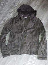 Jeansjacke/ Blazer  mit abnehmbarer Kapuze   Größe 38  Colours of the World