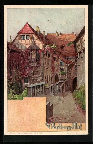Lithographie eisenach - lithographie,