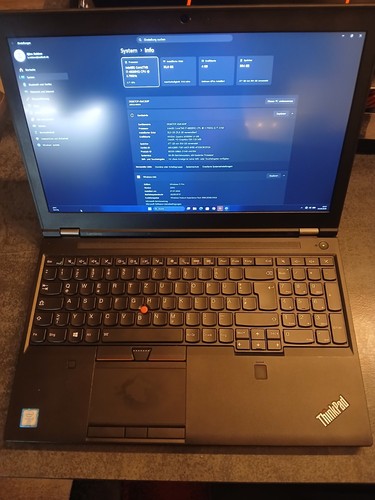 Lenovo thinkpad p50 intel - thinkpad, i7