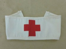 1x  US Army Uniform medic Rotkreuz Armbinde Sanitäter Kennzeichnung ##
