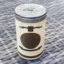 Blechdose leer alt Van Houten Kakao Spardose Sparbüchse