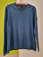 Pullover von Strellson - Gr. M - Petrol / Blau - Swiss Cross - Pulli Shirt