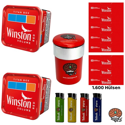 Winston red rot volumentabak - winston, red/rot