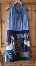 Desigual Jeans Kleid Gr. 38