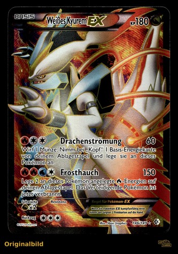 Weißes kyurem - weißes, kyurem-ex