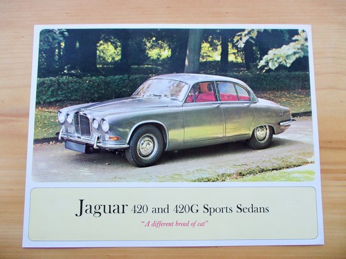 Jaguar 420 420g sports sedan - sports,