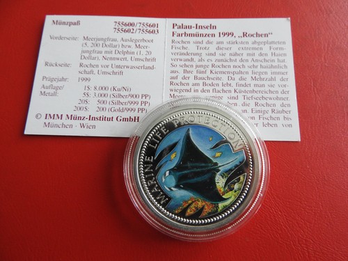 Palau dollars 1999 silber - *,