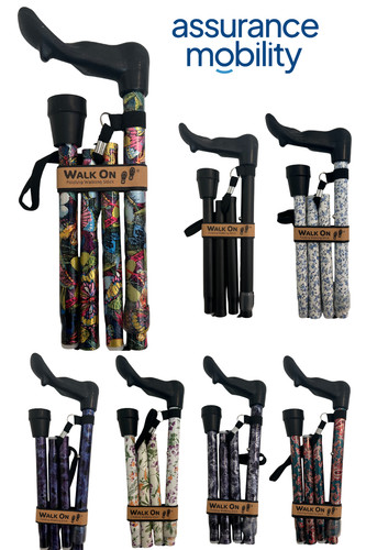 Walk gehstock klappbar mit - on,