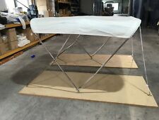 3 Stangen Edelstahl Bimini Top mit Sunbrella Stofftuch Breite 170-190cm