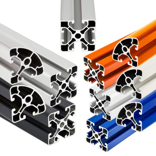Aluprofil 40x40 alu - alu, nut