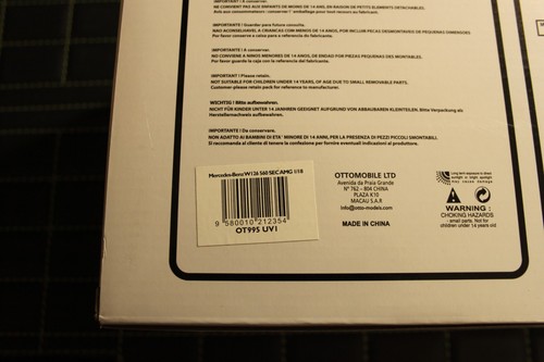 Rar otto models - 1:18,