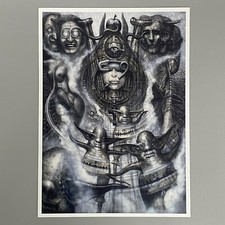 H. R. Giger Sci-Fi Fantasie Biomechanisch Kunst Bild & Poster