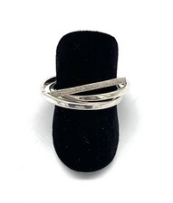 925/- Silberring, Dreierring