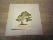HEINE KERAMIK BILD " BONSAI "