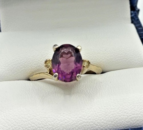 Amethyst ring größe 4 - amethyst,