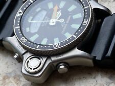 Citizen Promaster Aqualand  C 520. /GN -4 -S Vintage Taucher Uhr Sub Neu Battery