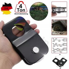 Seilwinde Umlenkrolle Seilzug Stahl 4T Zuglast Forstseilwinde Seilrolle Heberoll