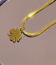 Kette mit Kleeblatt Anhänger