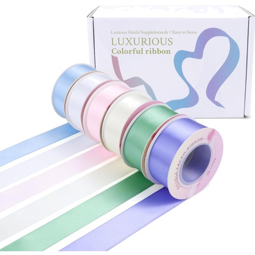 Satinband set farben 25mm x - 25mm,
