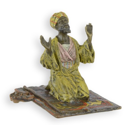 Bronzeskulptur betender mann - bronzeskulptur,