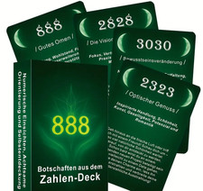 Zahlen-Deck– Botschaften aus der Zahlenwelt für Klarheit - deutsche Tarotkarten