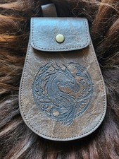 Mittelalter Leder Tasche Larp