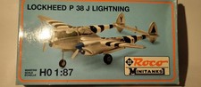 Lockheed P 38 J Lightning, alter Bausatz Roco 1:87, aus priv. Sammlungsauflösung