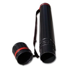 Posterrolle Zeichenrolle Plakatrolle Transportrolle Teleskoprolle schwarz