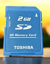 Toshiba memory card - 2x, sd