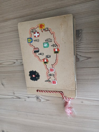 Altes postkartenalbum fotoalbu - postkartenalbum,