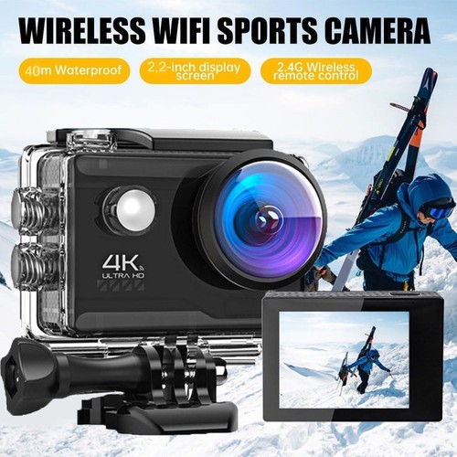Action cam 4k60fps 40mp wifi - 40mp,