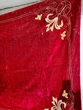 Original Jugendstil  Samtdecke