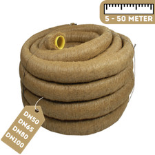 Kokosdrainage Drainagerohr Dränung Kokosfilter Entwässerung DN100 DN80 DN65 DN50