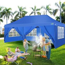 COBIZI Faltpavillon 3x6m Wasserdicht Partyzelt Gartenpavillon mit 6 Seitenwänden