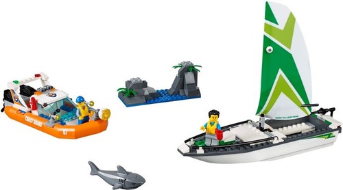 Lego 60168 sailboat rescue - 60168, hai