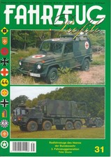 Radfahrzeuge des Heeres der BW 3. Fahrzeuggeneration Fahrzeug Profile Nr. 31