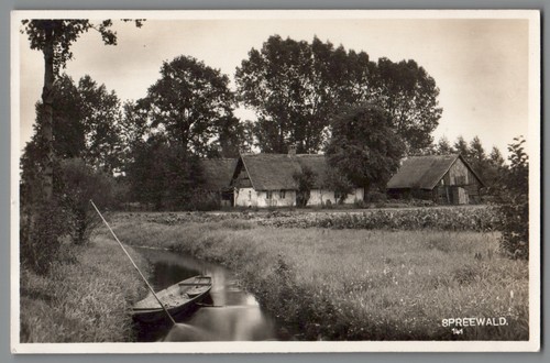 Foto spreewald bauernhof - ak,