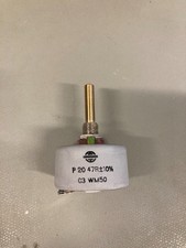 1 Stück P20, 47 Ohm Drahtpotentiometer, 20W, ±10%