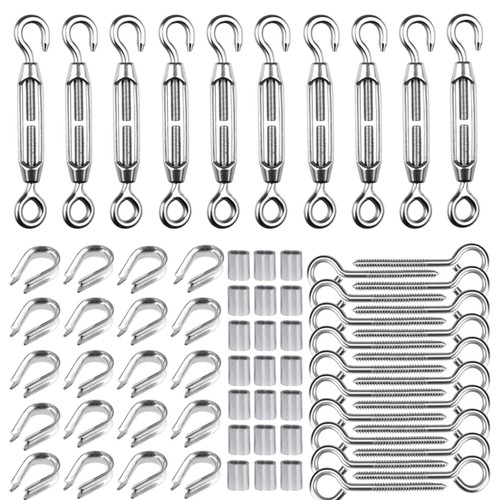 Seilspanner edelstahl set - seilspanner,