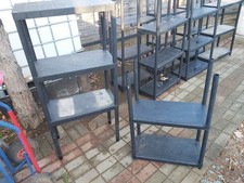 Kunststoffregal Schwarz ca. 90