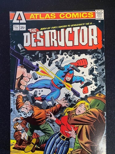 Atlas comics the destructor - comics,