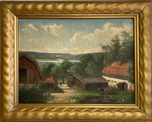 ölgemälde schweden - schweden, 19